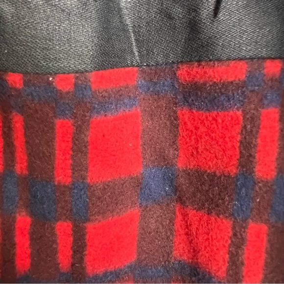 Vintage blue white tailored tweed lined wool over coat - Picture 13 of 15